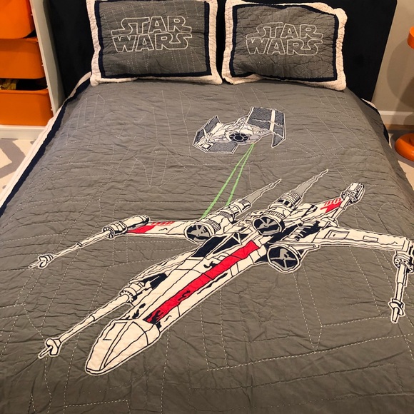 Pottery Barn Kids Bedding Pottery Barn Star Wars Quilt W 4 Star